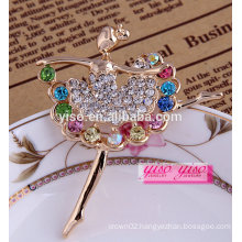 fashion lovely colored artist fashion brooch